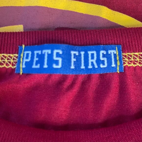Iowa State Cyclones Dog Tshirt Size XL Pets First Red Fanwear - Picture 5 of 7